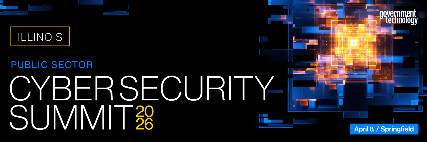 Illinois Public Sector Cybersecurity Summit 2026 Banner