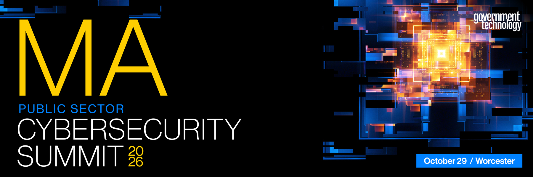 Massachusetts Public Sector Cybersecurity Summit 2026 Banner
