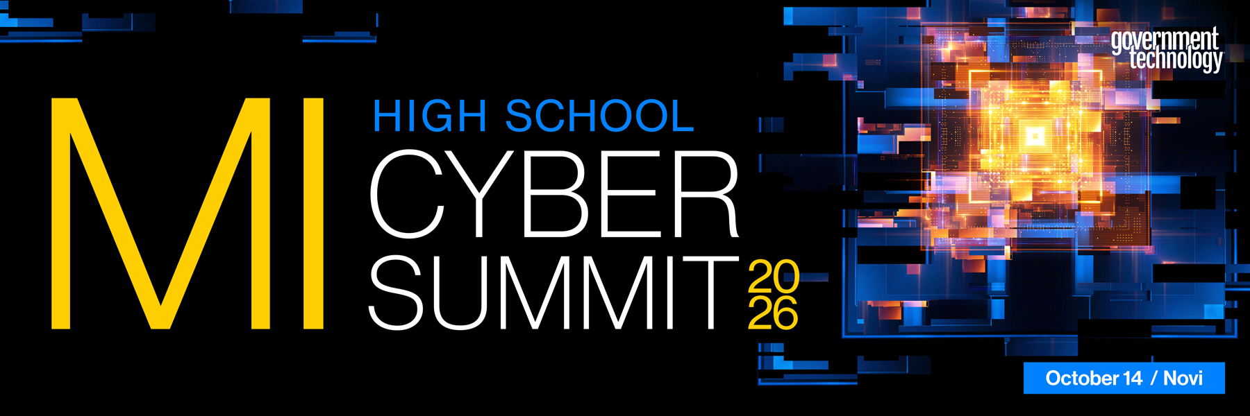 Michigan High School Cyber Summit 2026 Banner