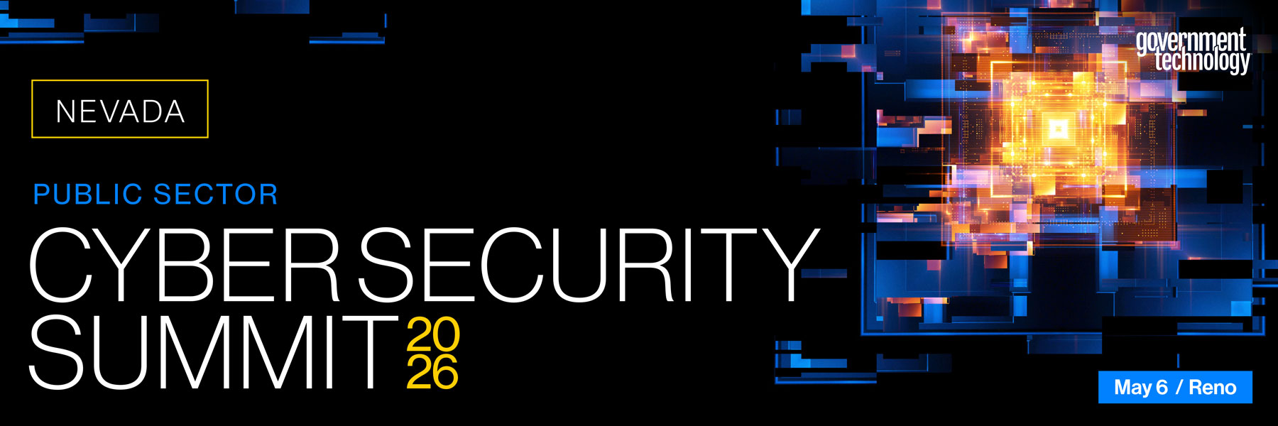Nevada Public Sector Cybersecurity Summit 2026 Banner
