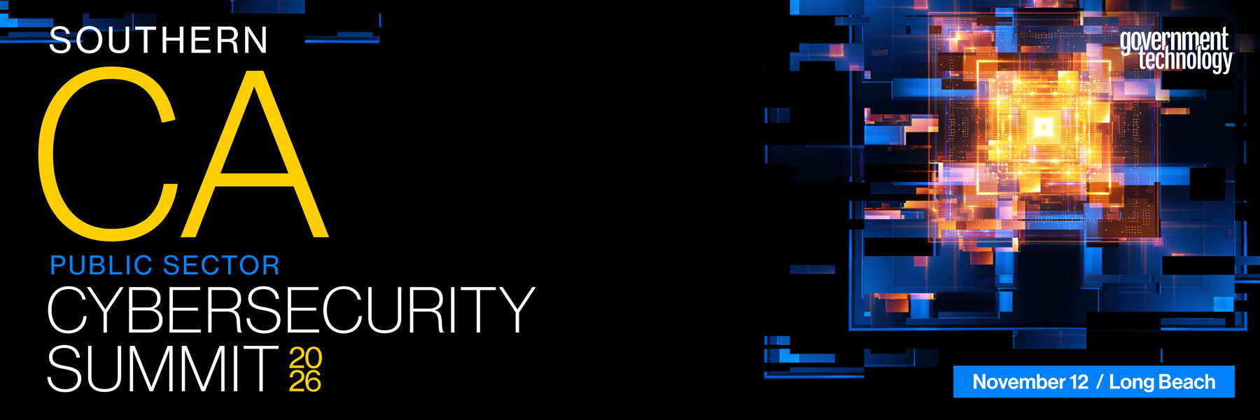 Southern California Public Sector Cybersecurity Summit 2026 Banner