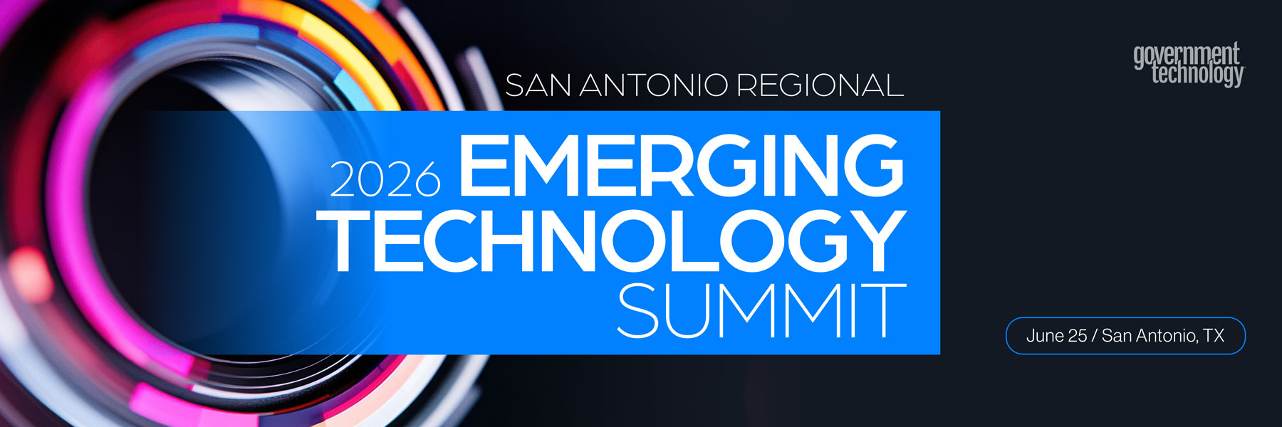 San Antonio Regional Emerging Technology Summit 2026 Banner