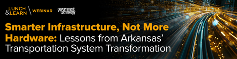Smarter Infrastructure, Not More Hardware: Lessons from Arkansas' Transportation System Transformation banner