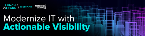 Modernize IT with Actionable Visibility banner