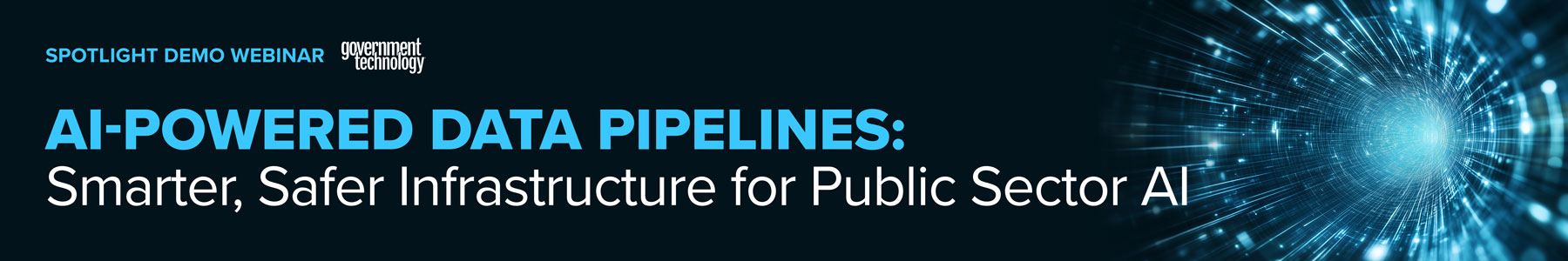 AI-Powered Data Pipelines: Smarter, Safer Infrastructure for Public Sector AI Banner