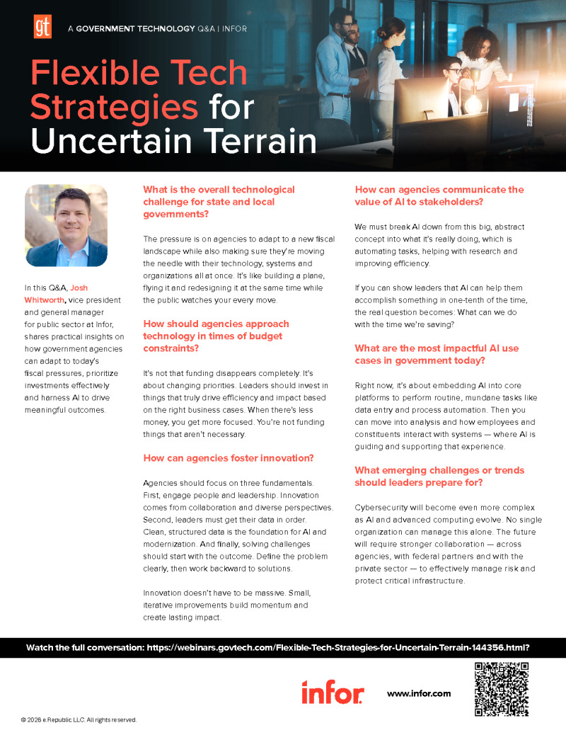Flexible Tech Strategies for Uncertain Terrain