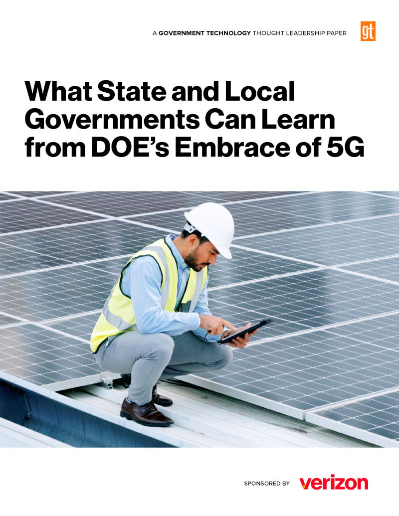 What State and Local Governments Can Learn from DOE's Embrace of 5G