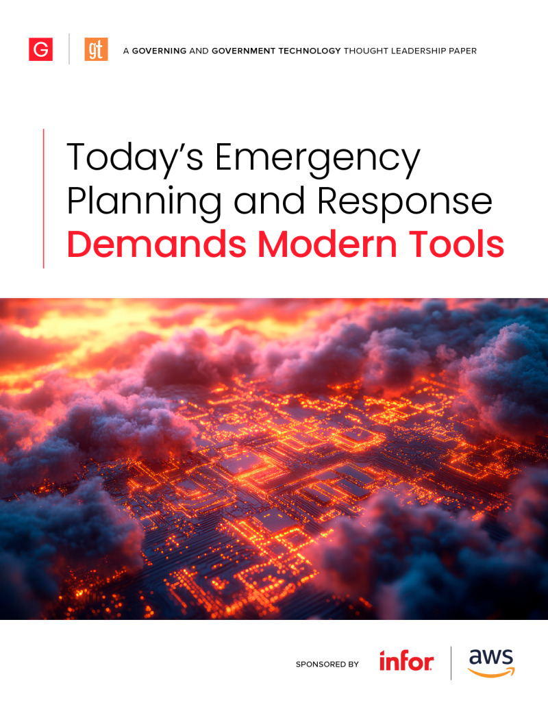 Today's Emergency Planning and Response Demands Modern Tools