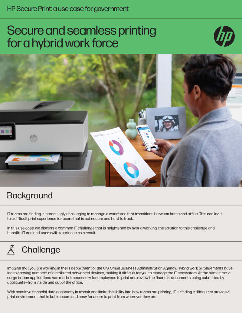 Secure and Seamless Printing for a Hybrid Workforce