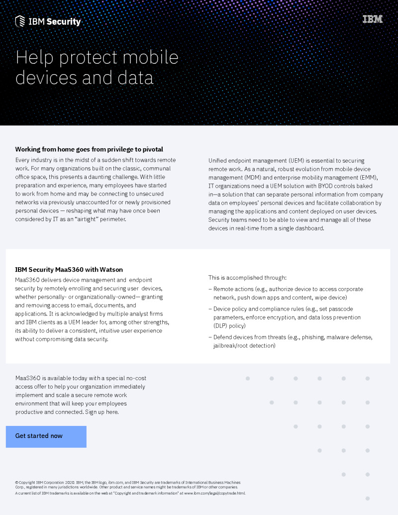 Help Protect Mobile Devices and Data