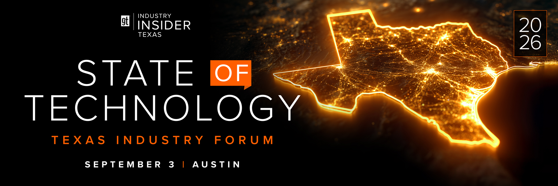 State of Technology - Texas Industry Forum 2026 Banner