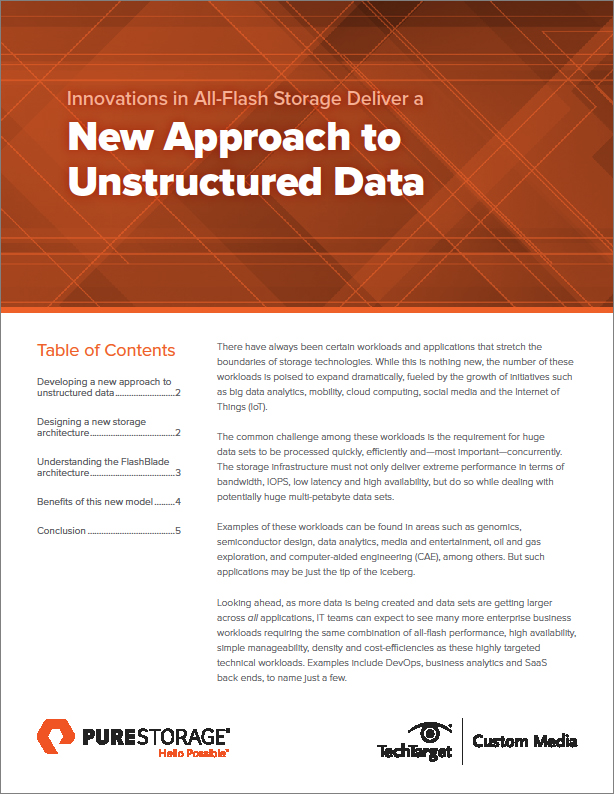 A New Approach to Unstructured Data