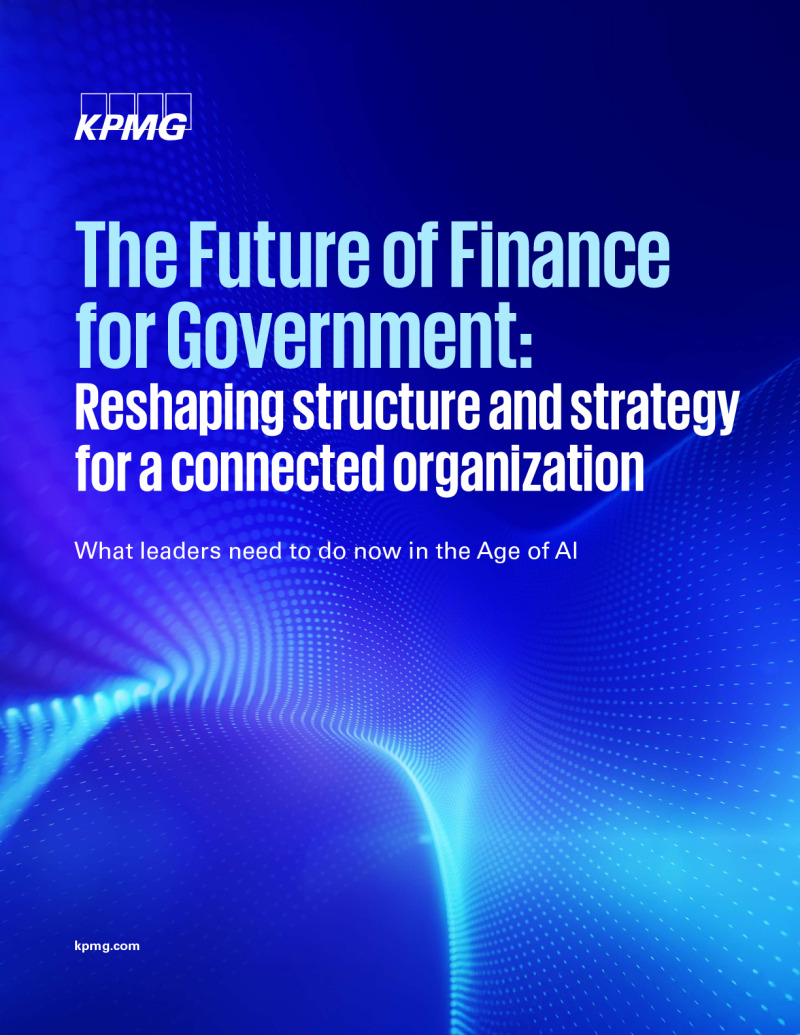 The Future of Finance for Government: What Leaders Need to Do Now in the Age of AI