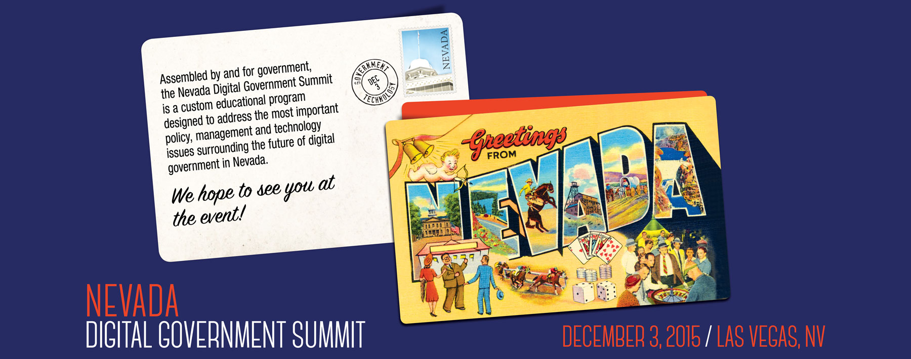 Nevada Digital Government Summit 2015 Banner
