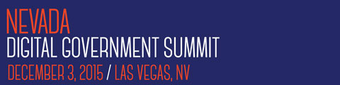 Nevada Digital Government Summit 2015 Banner