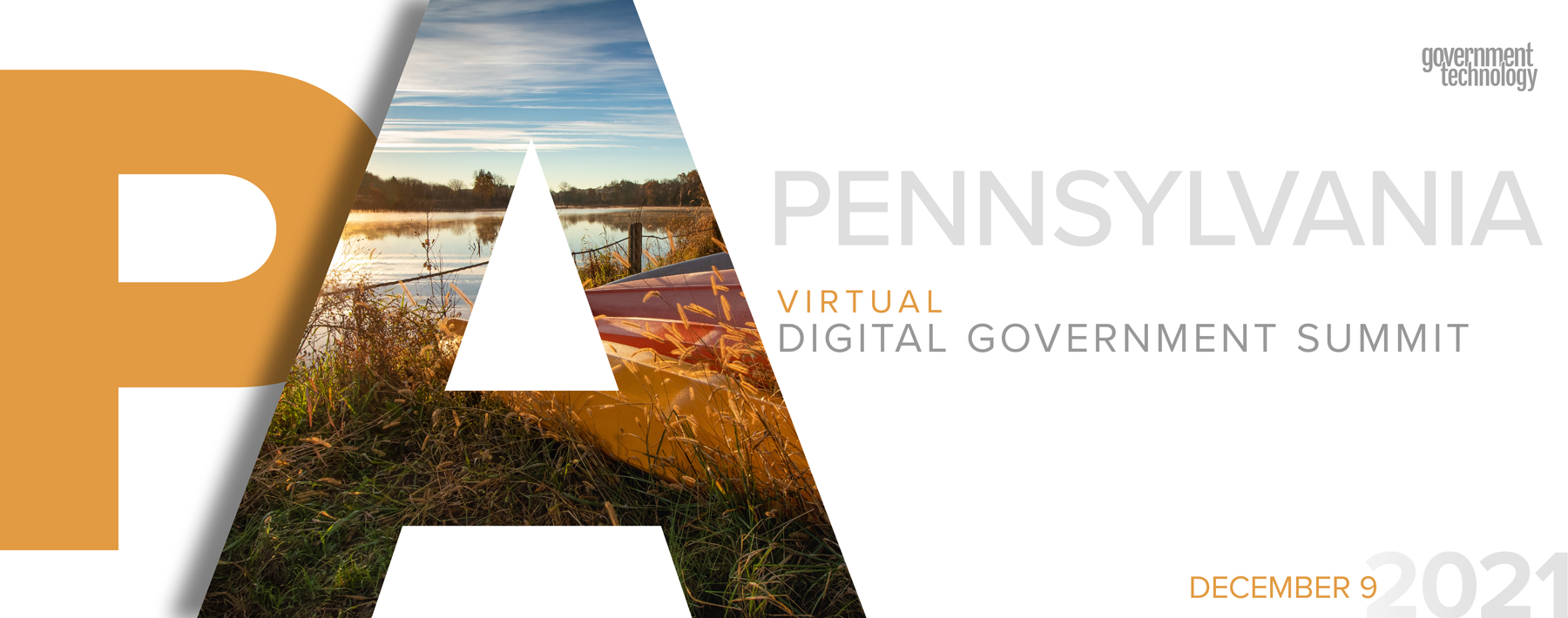 Pennsylvania Virtual Digital Government Summit 2021 Banner