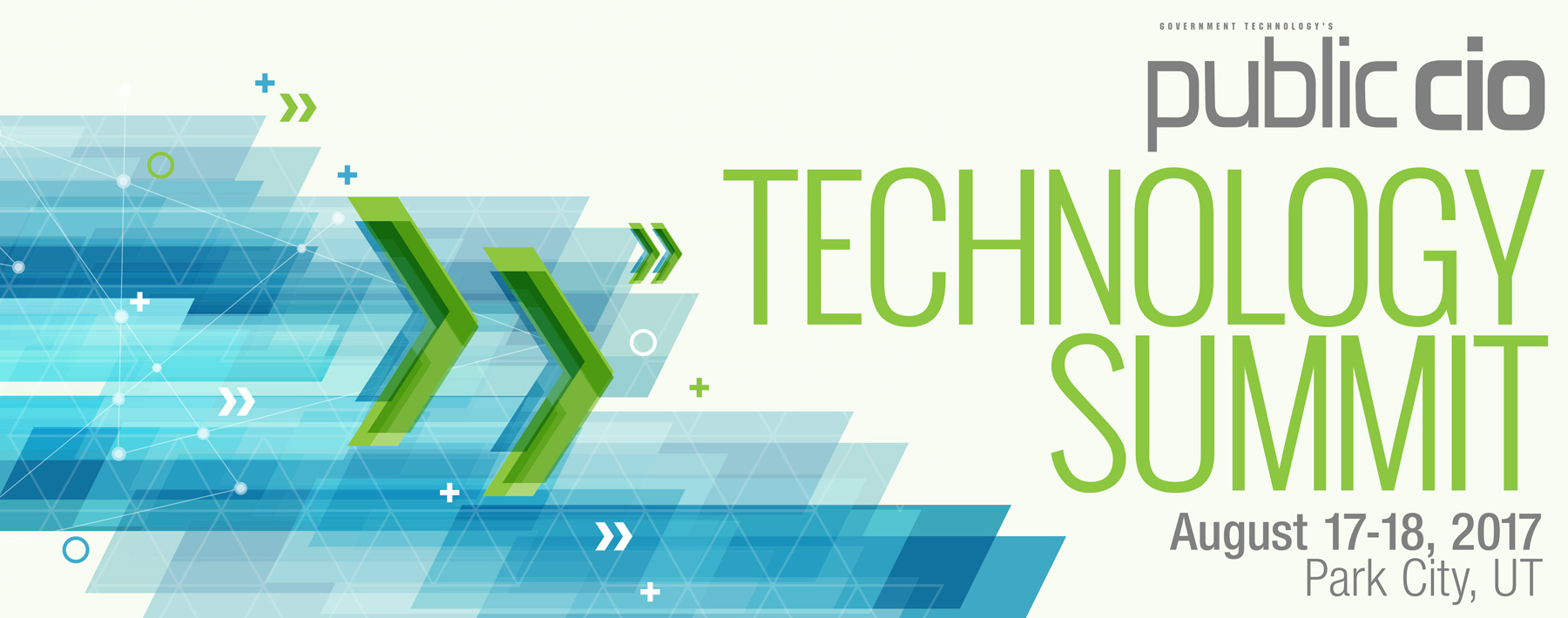 Public CIO Technology Summit 2017 Banner