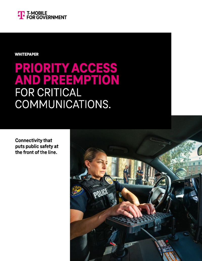 Give Emergency Operations First-in-Line Network Access