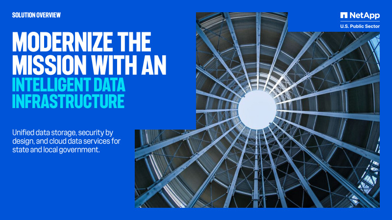 Modernize the Mission with an Intelligent Data Infrastructure