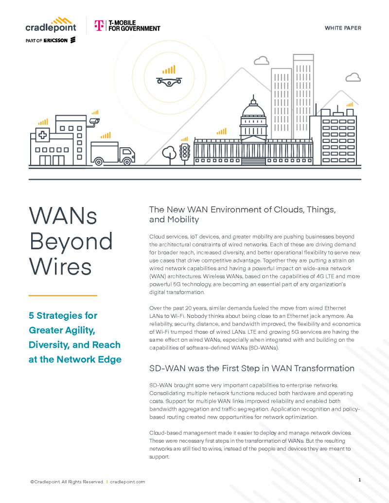 Unwire Your WAN: 5 Strategies for the Cloud, IoT, and Beyond