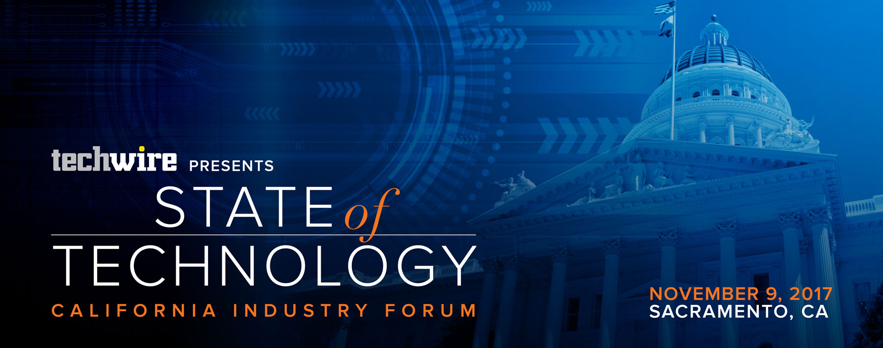 Techwire: State of Technology - California Industry Forum 2017 Banner