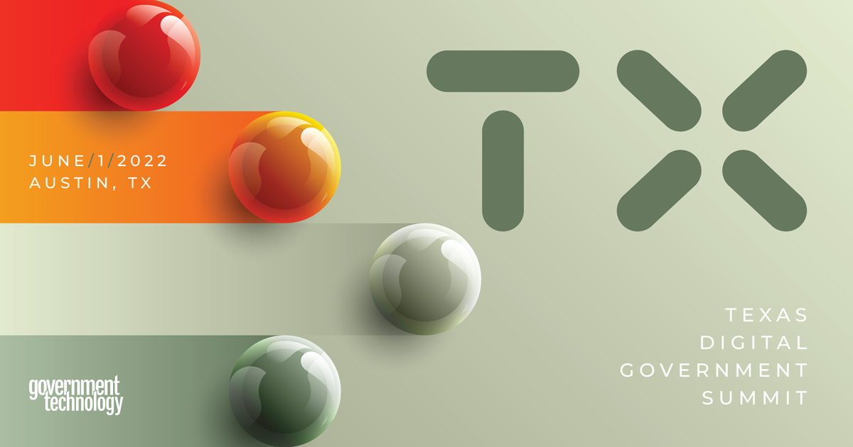 Texas Digital Government Summit 2022 LIVE!