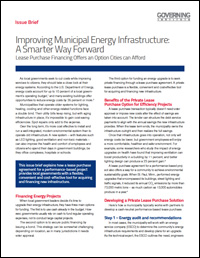 Improving Municipal Energy Infrastructure: A Smarter Way Forward