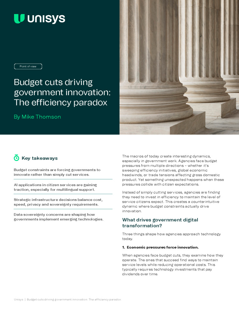 How Budget Pressures Are Pushing Governments to Do Things Differently