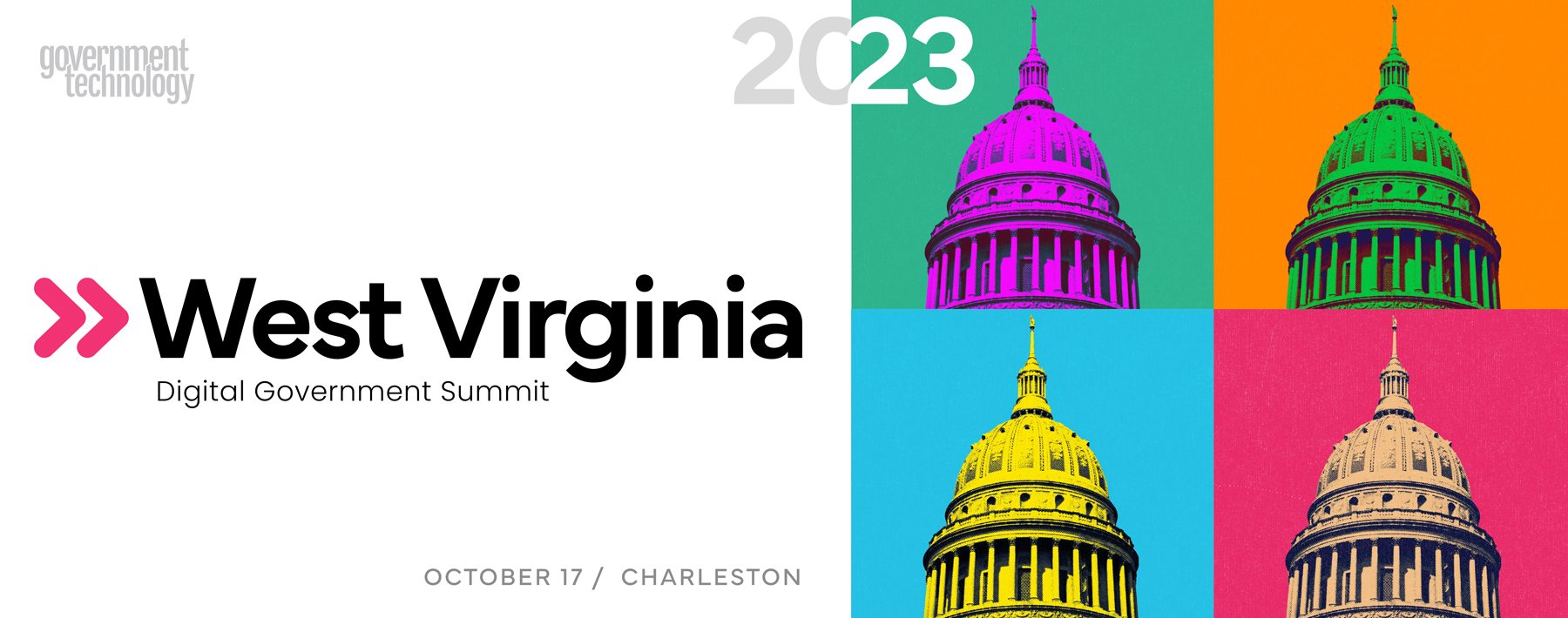 West Virginia Digital Government Summit 2023 Banner
