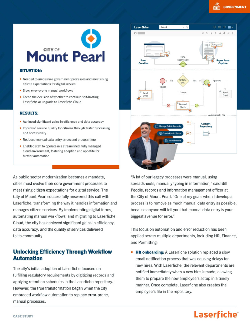 How One City Stopped Costly Data Entry Errors and Cut Processing Times