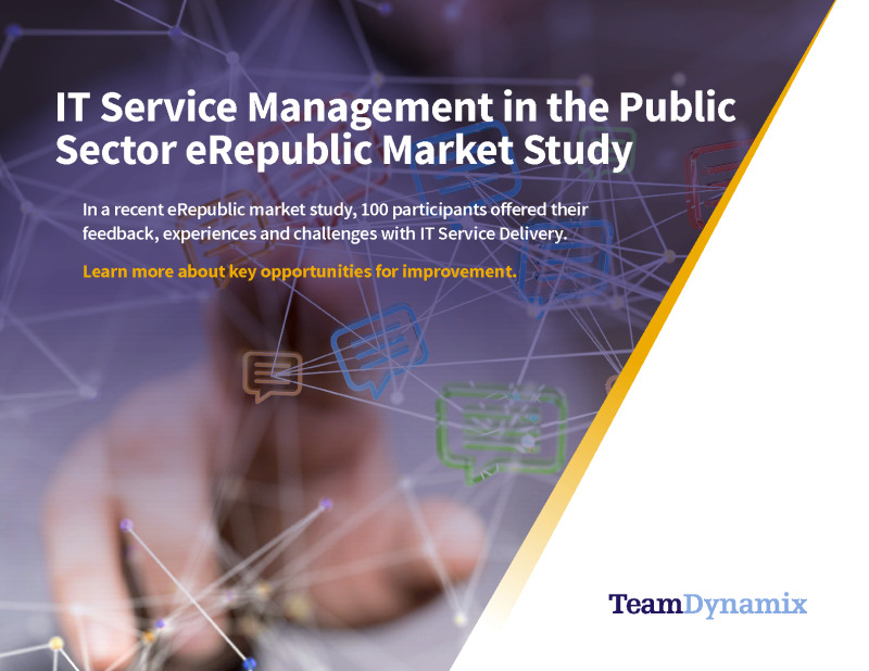 IT Service Management in the Public Sector Market Study