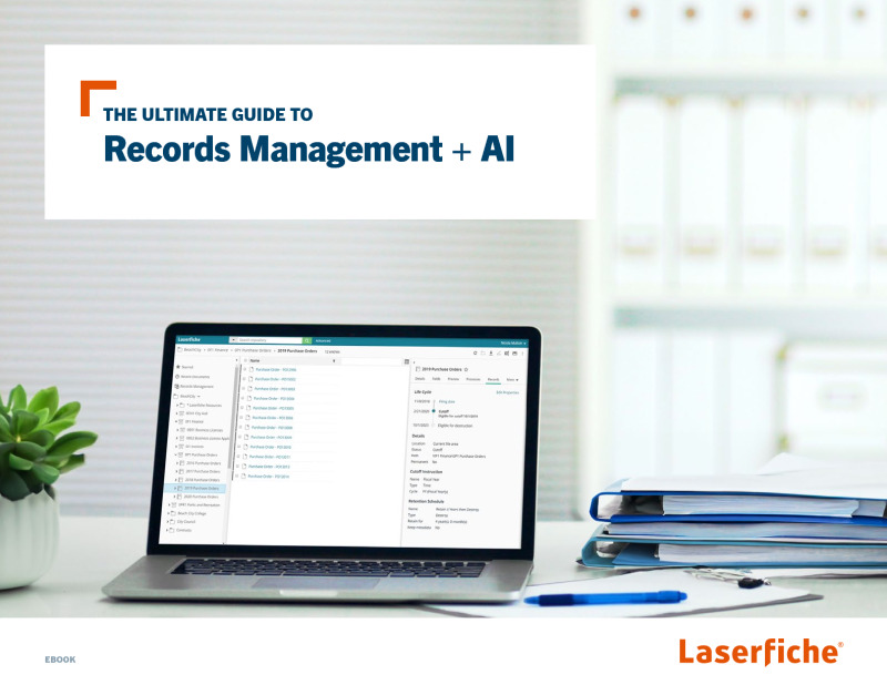 A Public Sector Guide to AI-Powered Records Management
