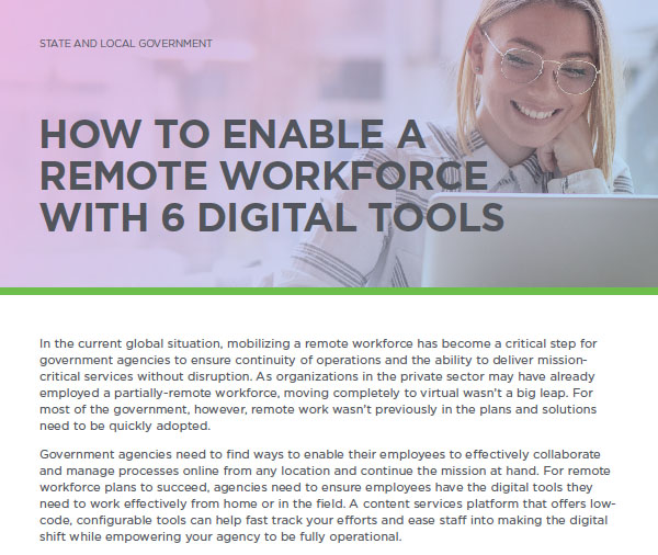 How to Enable a Remote Workforce With 6 Digital Tools