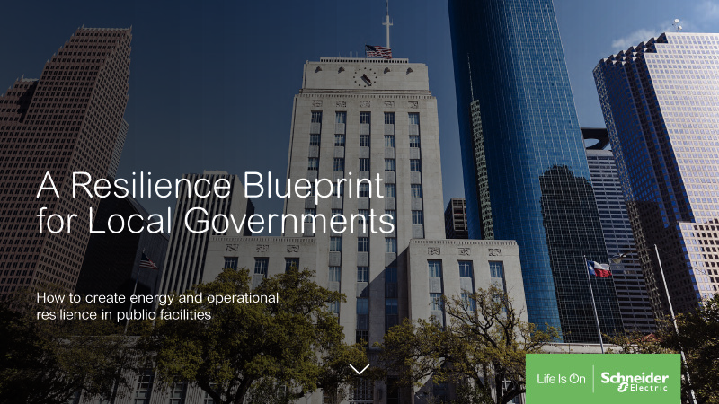 A Resilience Blueprint for Local Governments