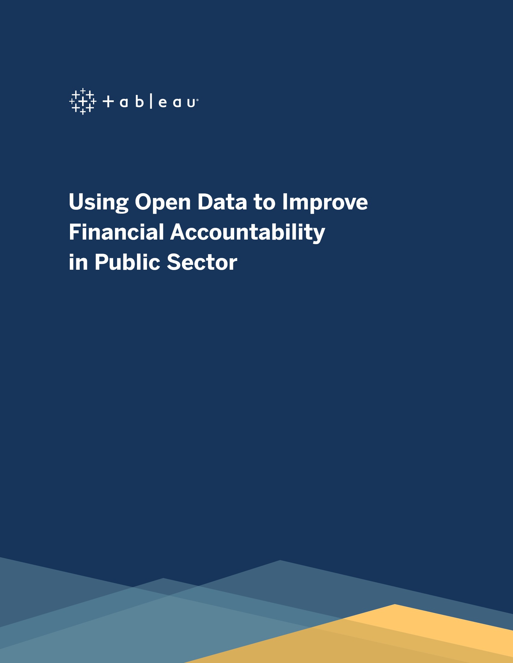 Using Open Data to Improve Financial Accountability in Public Sector