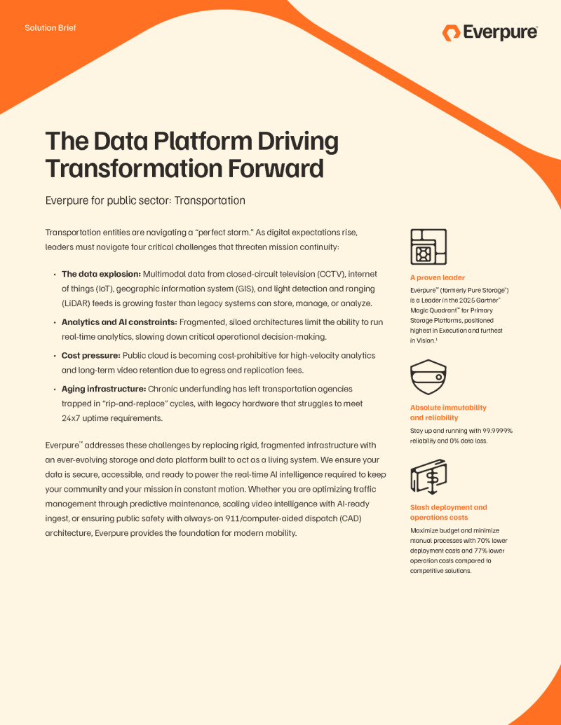 Getting More Value from Transportation Data
